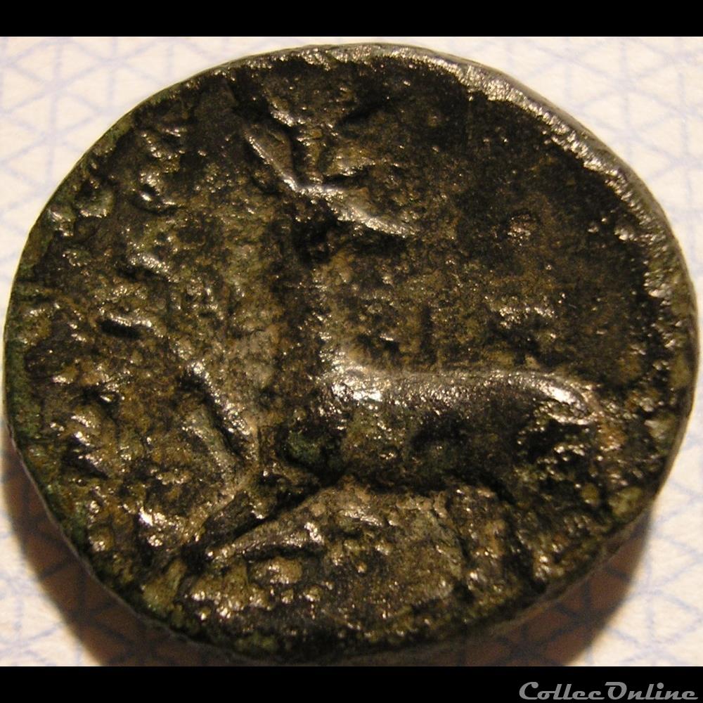 Ephesos, Ionia - Arsinoe II BC. 288-280 - AE16 2 monnaie antique grecque ephesos ionia arsinoe ii bc 288 280 ae16