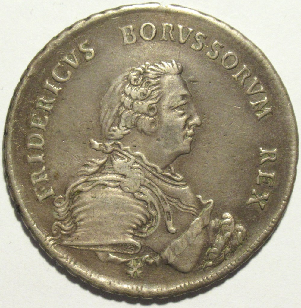 Friedrich II the Great - Reichsthaler 1750 Berlin, Kingdom of Prussia monnaies europe medievale saint empire romain germanique friedrich ii the great reichsthaler 1750 berlin kingdom of prussia