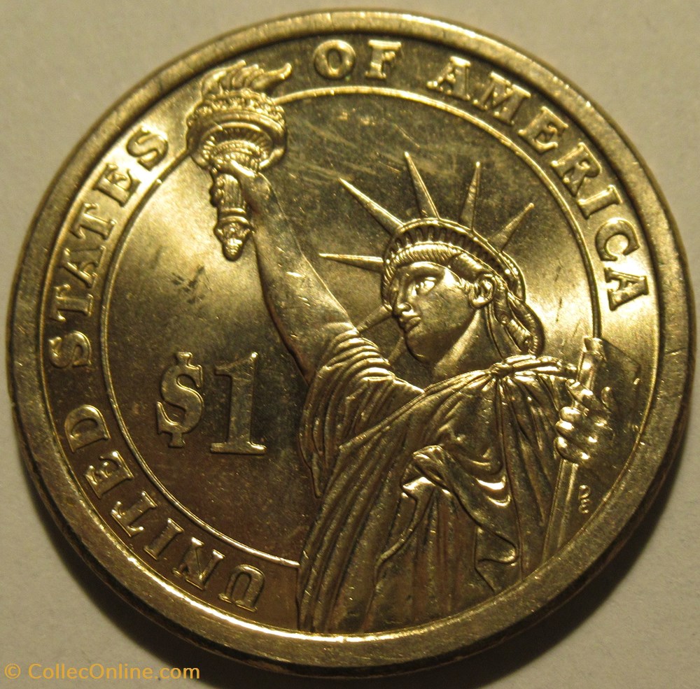 George Washington - 2007 One Dollar, Philadelphia Mint 2 monnaies monde etats unis george washington 2007 one dollar philadelphia mint