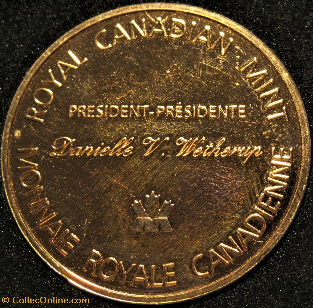 Royal Canadian Mint, Polar Bear & RCM President Danielle