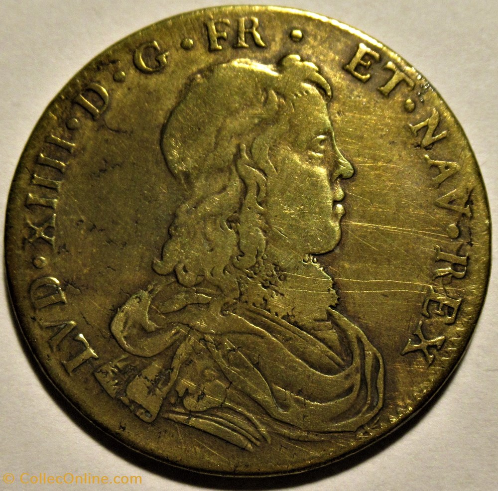 Louis XIV - c.1645, Jeton "HOC. SYDERE. LILIA. FLORENT" 2 monnaies jetons mereaux louis xiv c 1645 jeton hoc sydere lilia florent