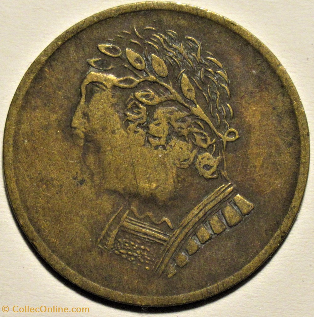 George IV - HalfPenny Token 1820 - Imitation Bust and Harp monnaies monde canada george iv halfpenny token 1820 imitation bust and harp
