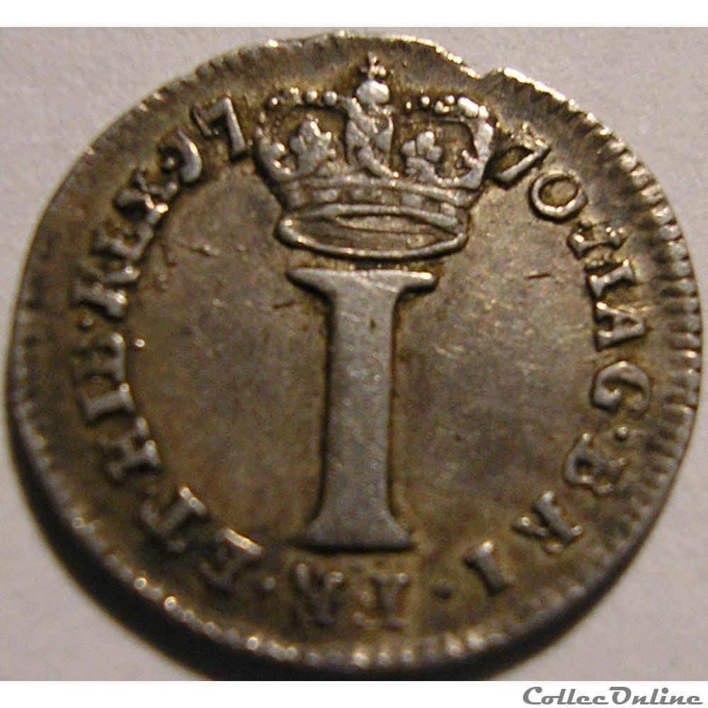 George III - 1 Penny 1770 - United Kingdom of Great Britain 2 monnaies europe medievale royaume angleterre george iii 1 penny 1770 united kingdom of great britain