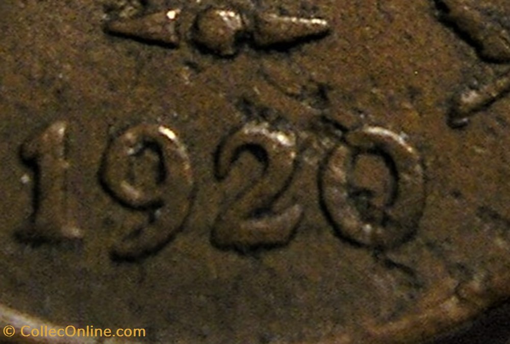 George V - 1 Cent 1920 - Multiple errors 4 monnaie monde canadum george v 1 cent 1920 multiple errors