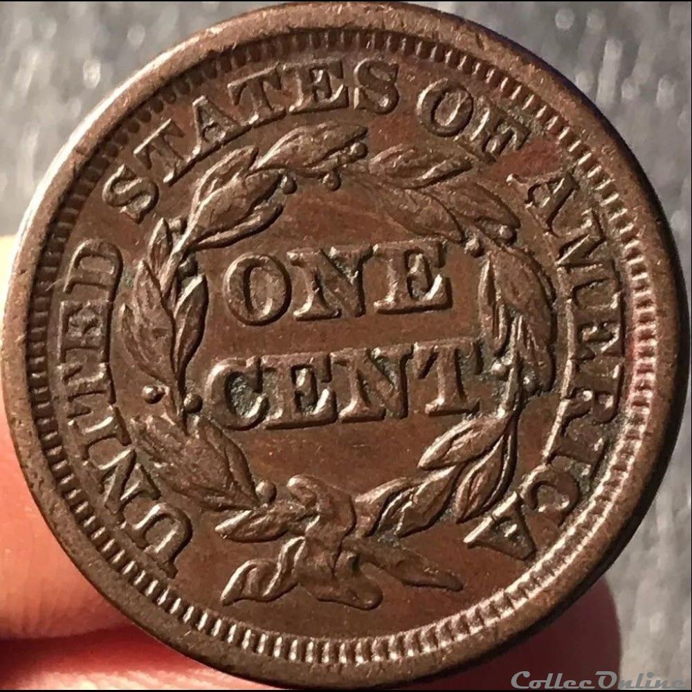 1846 One Cent - Coins - World - United States - Large Cents - 1840-1857 ...