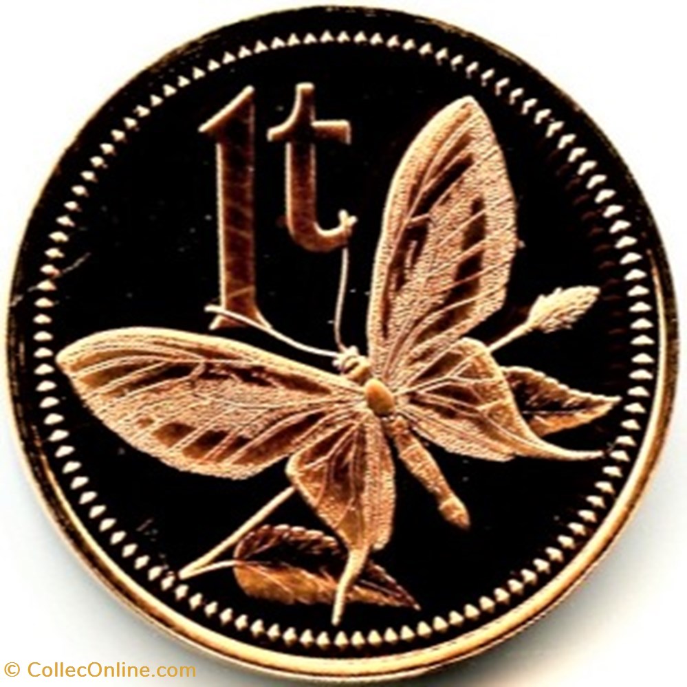 Papua New Guinea - 1 Toea 1979 monnaies monde papouasie nouvelle guinee papua new guinea 1 toea 1979