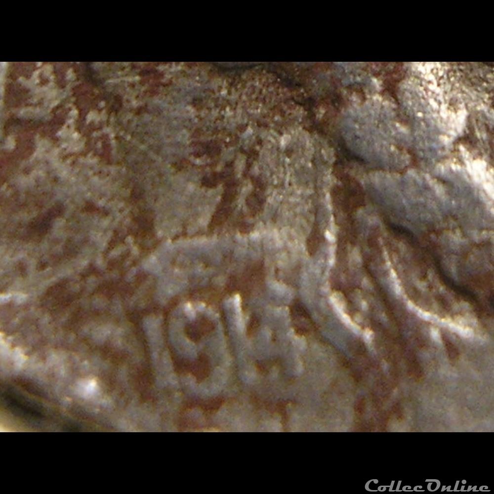 1914 5 Cents - Error (ex.2) 3 monnaie monde etat uni 1914 5 cents error ex 2