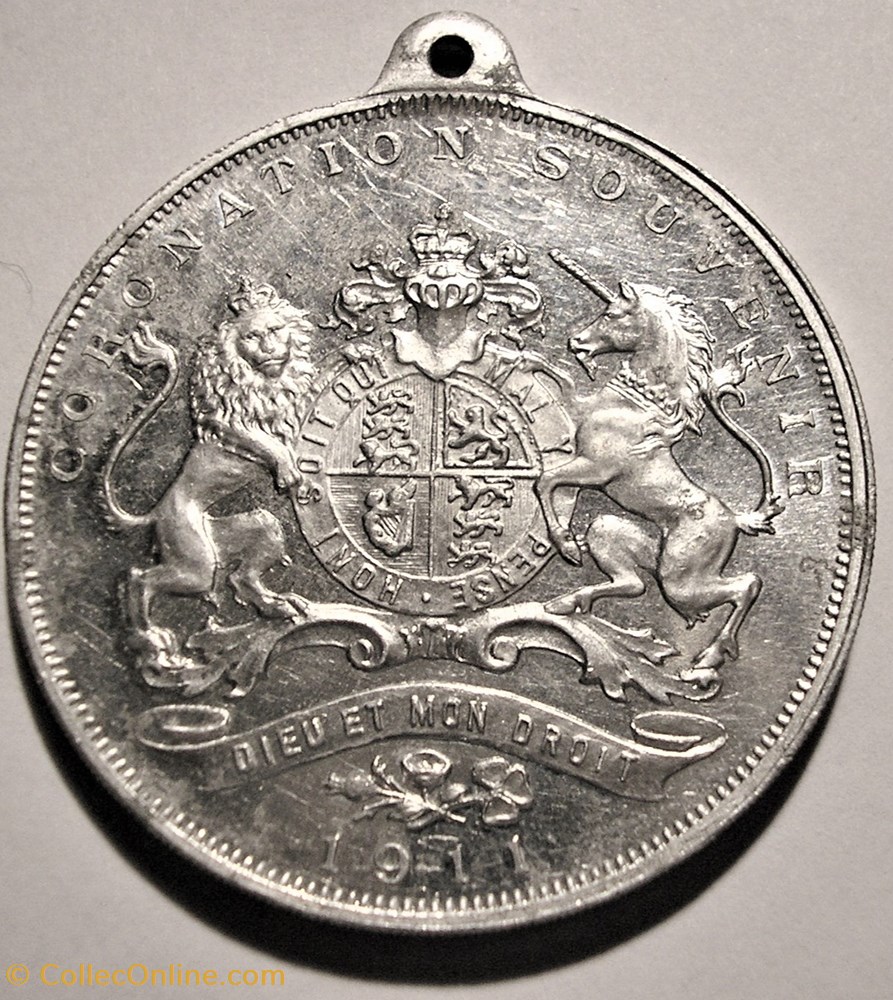 medaille royaume uni george v mary 1911 coronation medal souvenir
