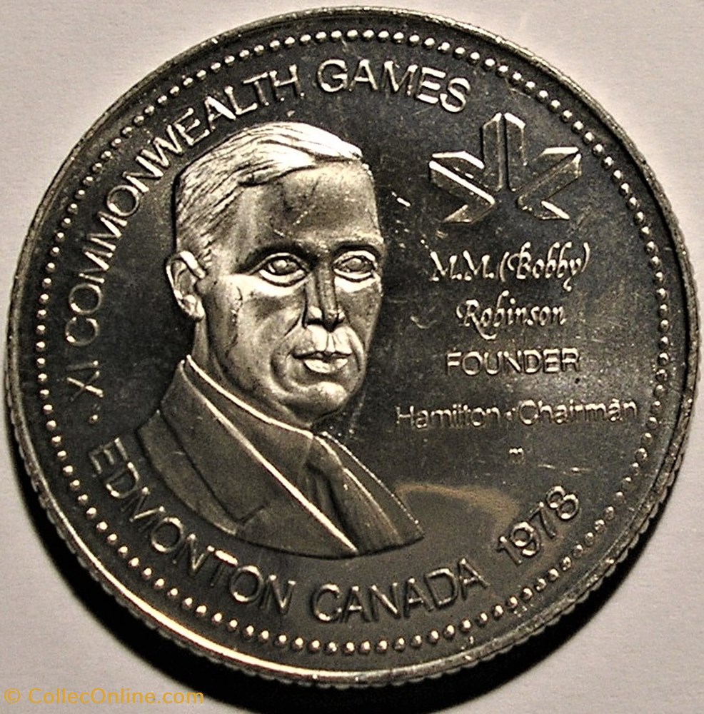 Edmonton, Alberta - Commonwealth Games Token 1978 - Percy