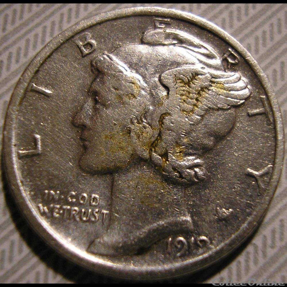 monnaie monde etat uni 1919 denver dime