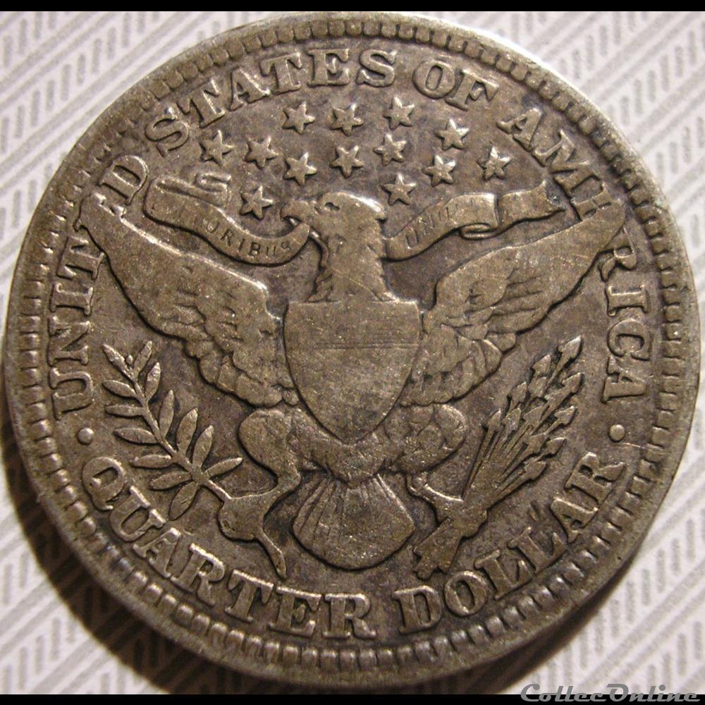 1904 Quarter Dollar 2 monnaie monde etat uni 1904 quarter dollar