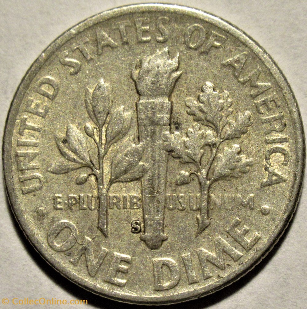 1949 San Francisco Dime monnaies monde etats unis 1949 san francisco dime