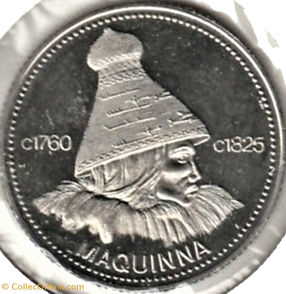 Nootka Trade Dollar Token 1977 - British Colombia 2 monnaies jetons mereaux nootka trade dollar token 1977 british colombia