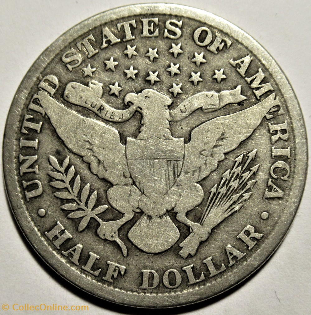 1900 Half Dollar monnaies monde etats unis 1900 half dollar