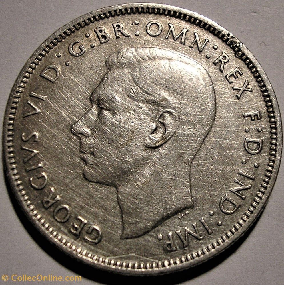 George VI - One Florin 1939 Melbourne - Australia monnaie monde australie george vi one florin 1939 melbourne australia