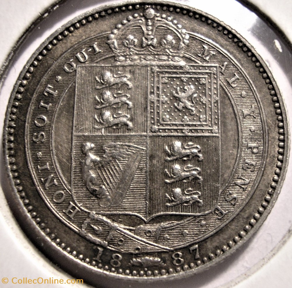 monnaies monde royaume uni victoria jubilee one shilling 1887 kingdom of great britain