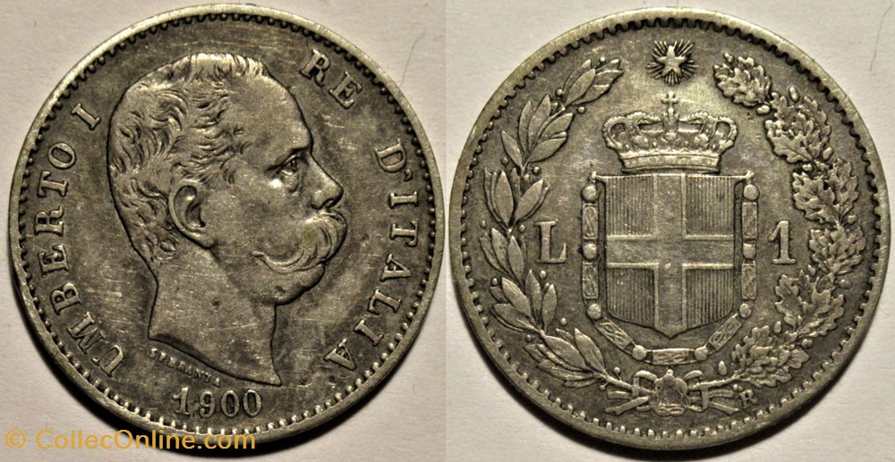 monnaies monde italie 1900 regno italia lira roma umberto i