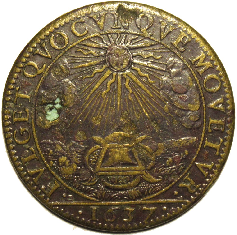 Louis XIII - 1637 Jeton - Cour des Monnaies de Paris paranumismatique jetons poids louis xiii 1637 jeton cour des monnaies de paris