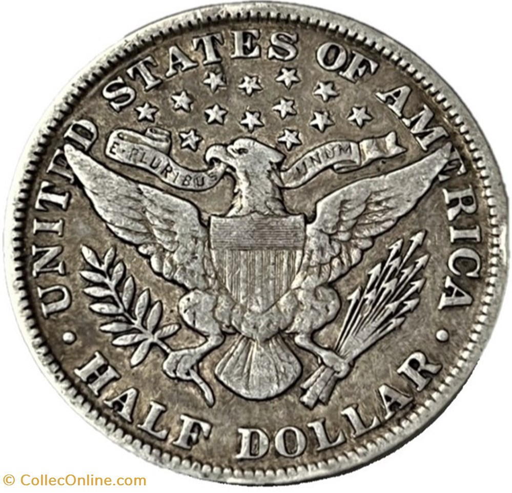 1899 Half Dollar - Doubled Denticles monnaies monde etats unis 1899 half dollar doubled denticles