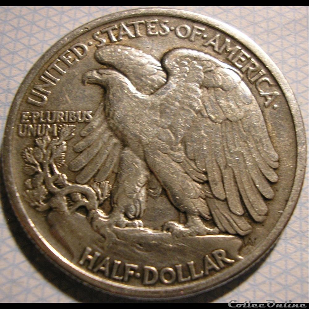 monnaie monde etat uni 1918 half dollar