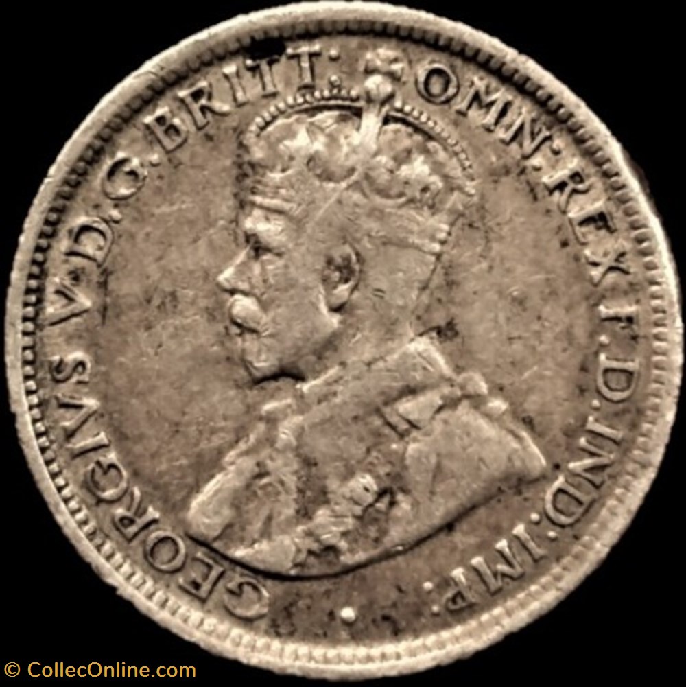 monnaies monde australie george v six pence 1912 australia