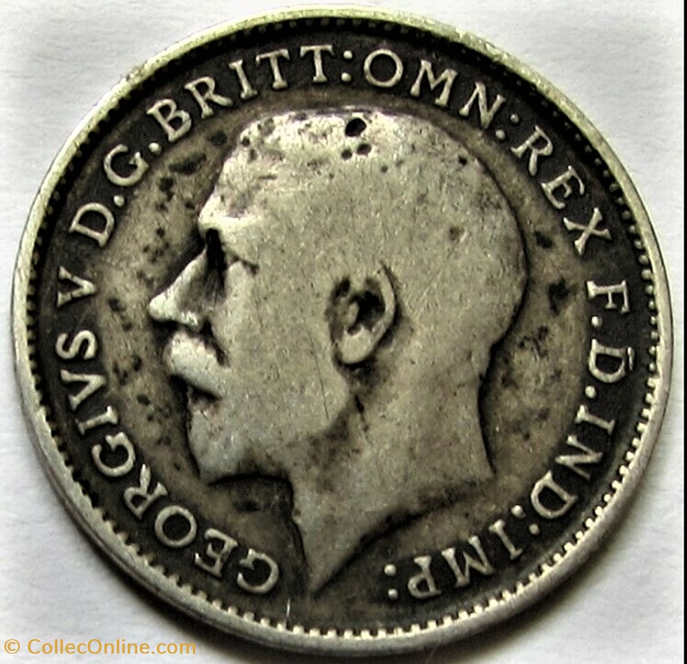 monnaies monde royaume george v 3 pence 1913 united kingdom