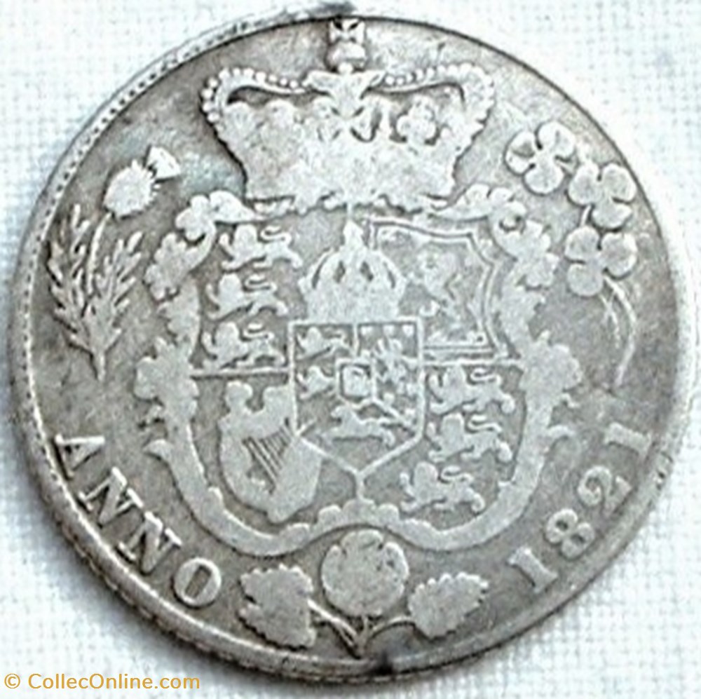George IV - 6 Pence 1821 - Great Britain monnaies monde royaume uni george iv 6 pence 1821 great britain