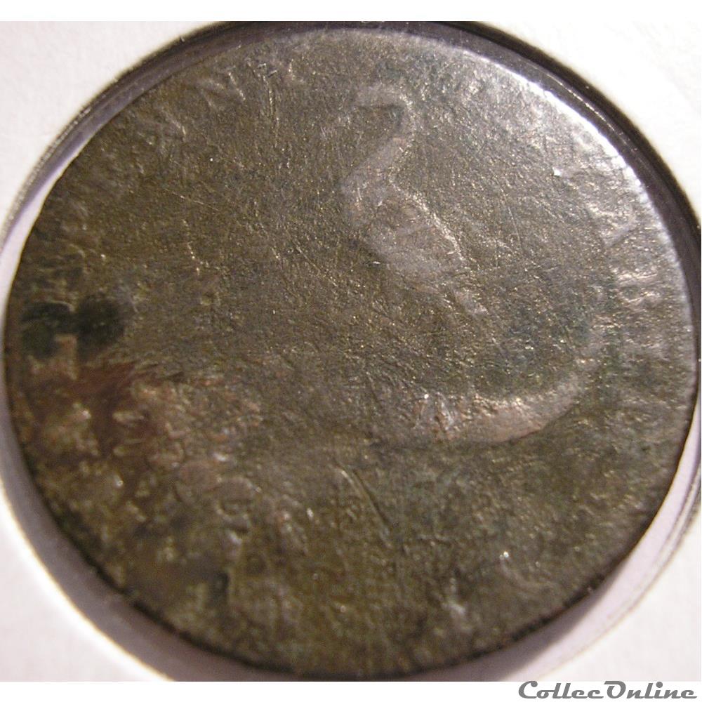 1794 HalfPenny Mining & Copper Co. - Birmingham, Warwickshire monnaie monde royaume uni 1794 halfpenny mining copper co birmingham warwickshire