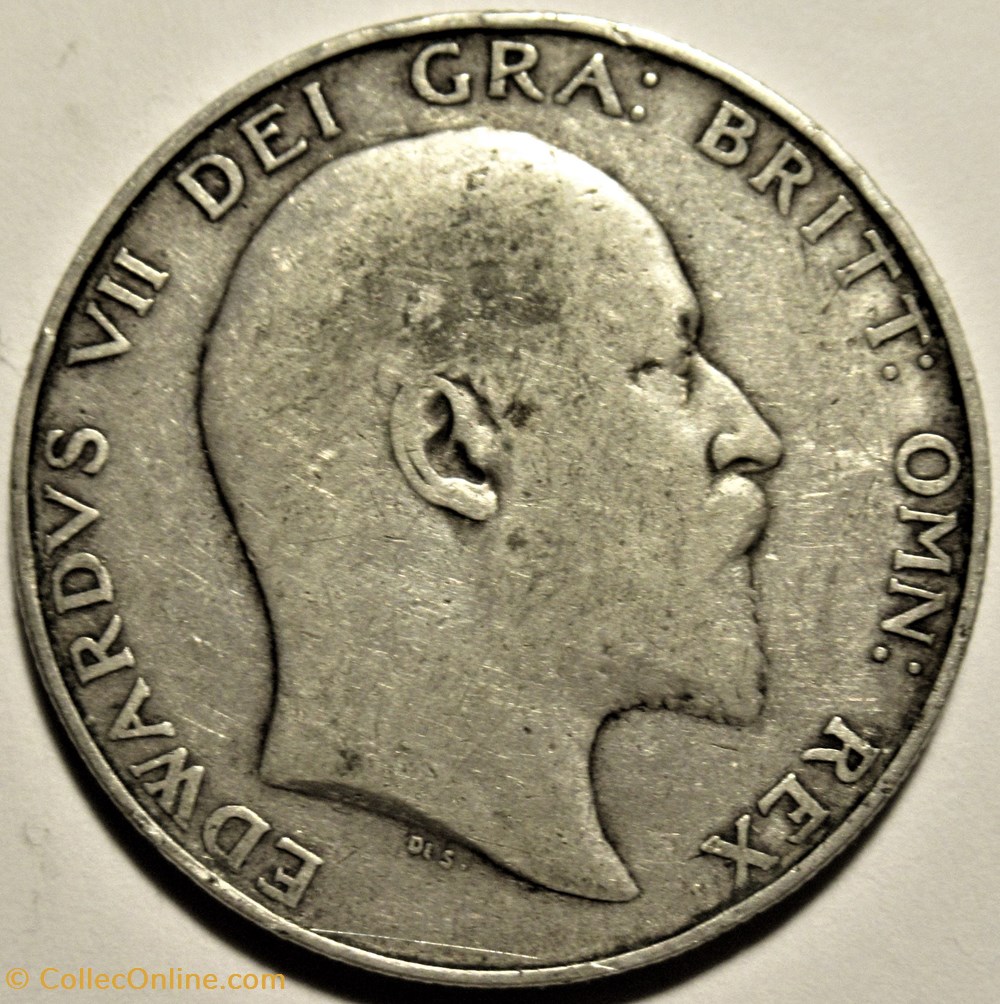 Edward VII - Half Crown 1902 - United Kingdom of G.B. 2 monnaies monde royaume edward vii half crown 1902 united kingdom of g b