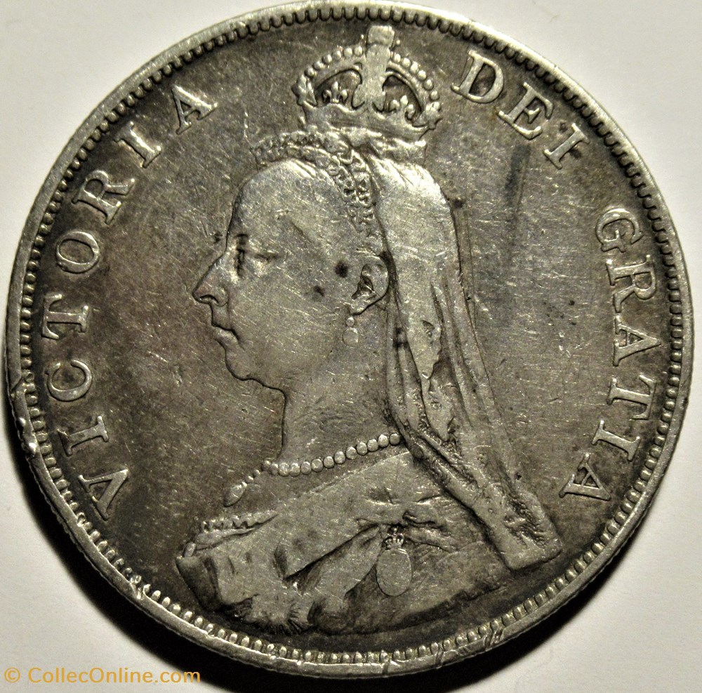 Victoria - Jubilee Double Florin, 1889 - Kingdom of Great Britain monnaies monde royaume uni victoria jubilee double florin 1889 kingdom of great britain