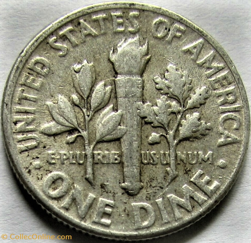 1956 Dime - Filling coin 2 monnaies monde etats unis 1956 dime filling coin