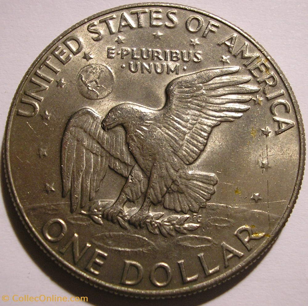 1974 Denver Dollar monnaie monde etat uni 1974 denver dollar