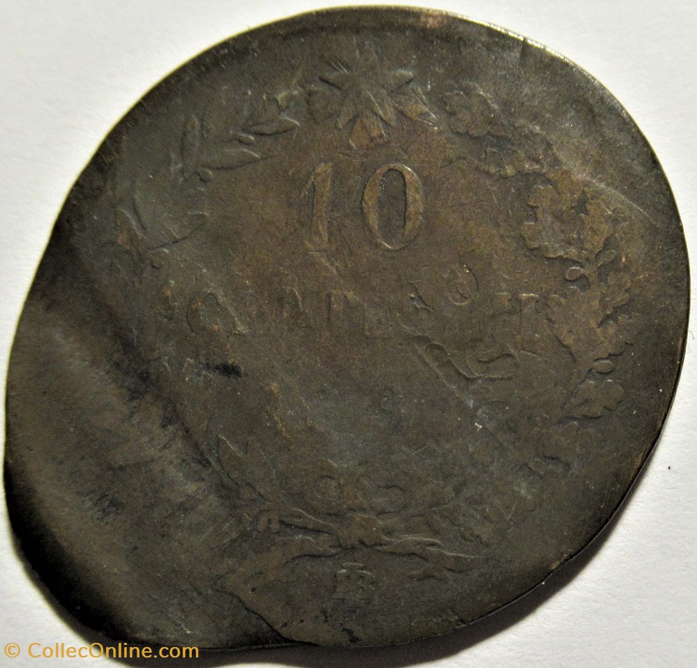 1893 Regno d'Italia, 10 Centesimi, Birmingham - Umberto I - Error 3 monnaies monde italie 1893 regno italia 10 centesimi birmingham umberto i error