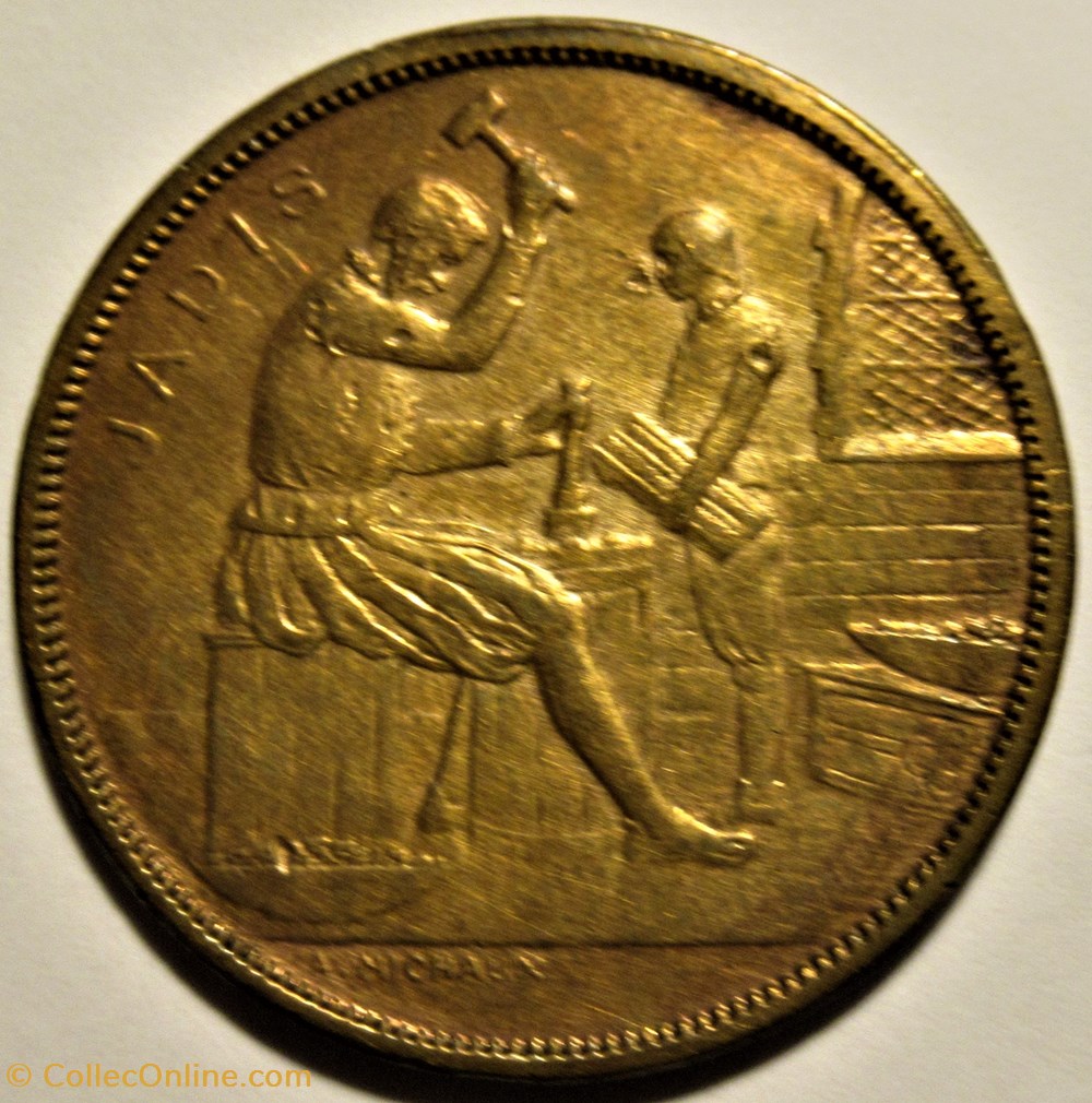 Ateliers monétaires de Belgique - 1910, Médaille Exposition de Bruxelles 2 monnaies jetons mereaux ateliers monetaires de belgique 1910 medaille exposition de bruxelles