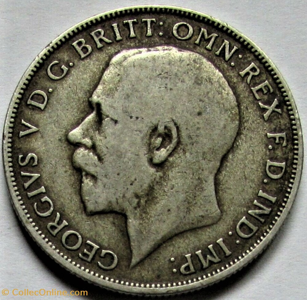monnaies monde royaume uni george v one florin 1921 great britain