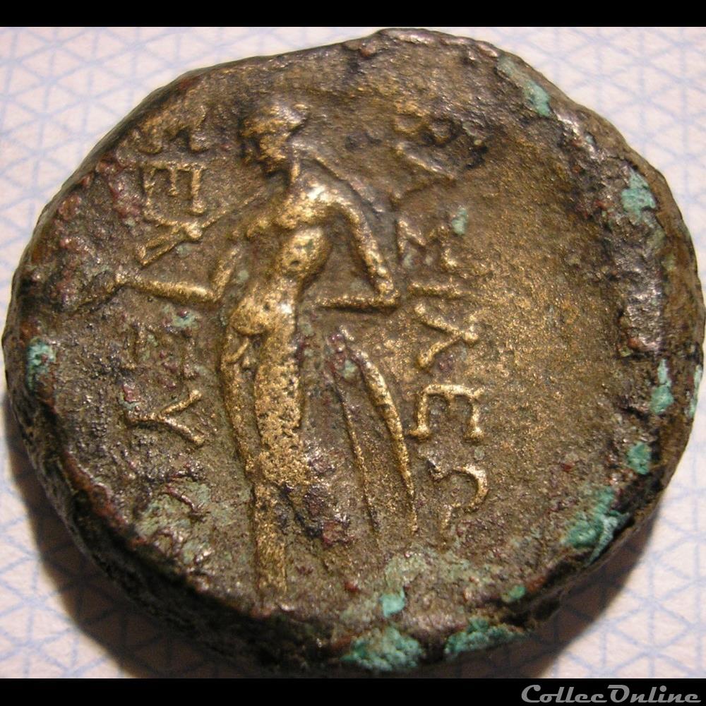Seleukos II Kallinikos - AE22 BC. 246-225 2 monnaie antique grecque seleukos ii kallinikos ae22 bc 246 225