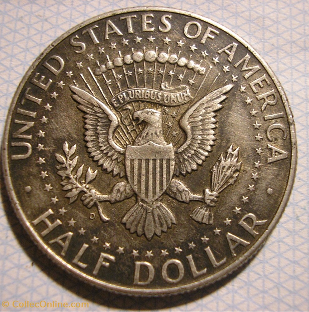monnaie monde etat uni 1964 denver half dollar