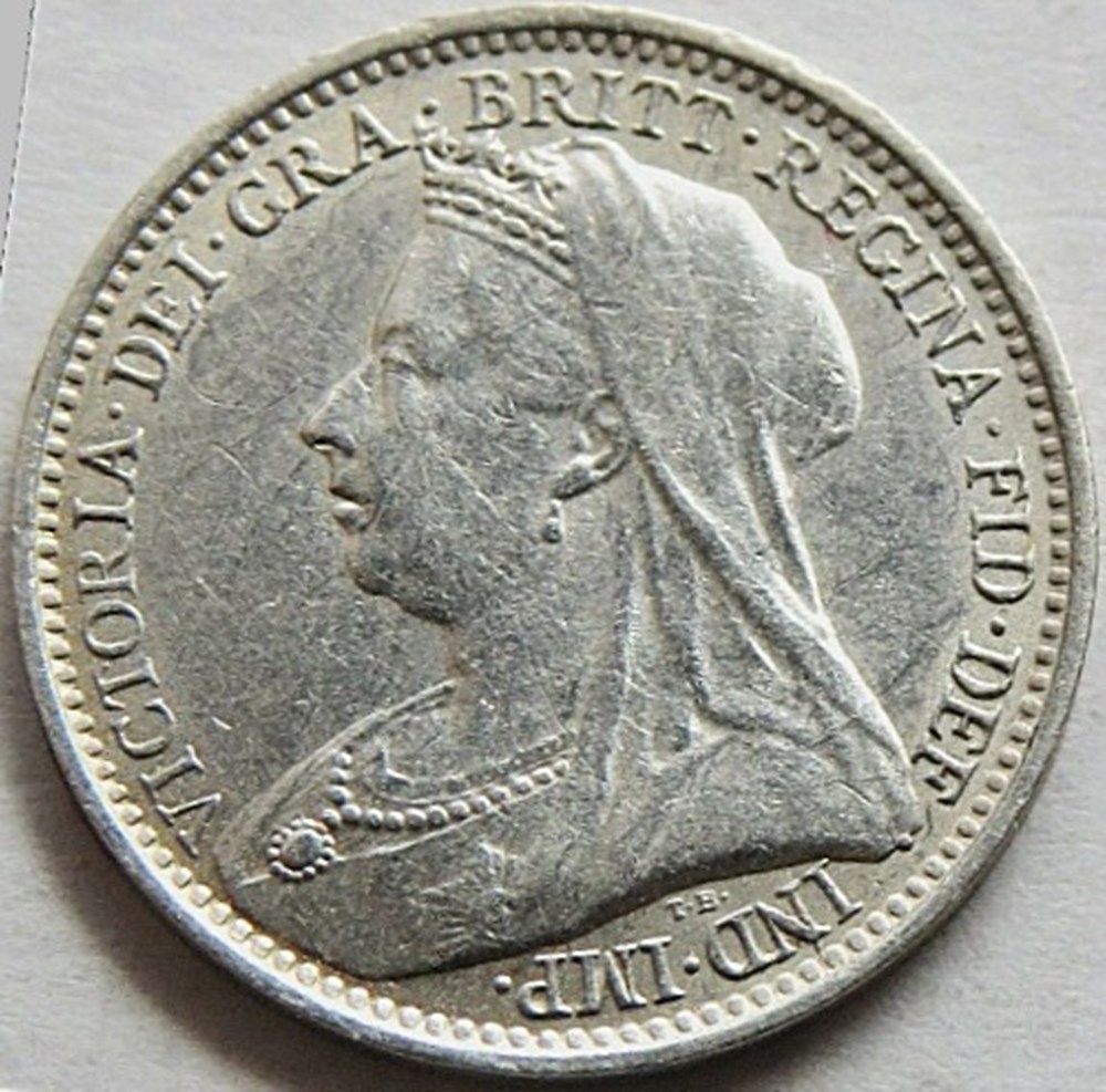 Victoria - 3 pence 1893 Kingdom of Great Britain monnaies monde royaume uni victoria 3 pence 1893 kingdom of great britain