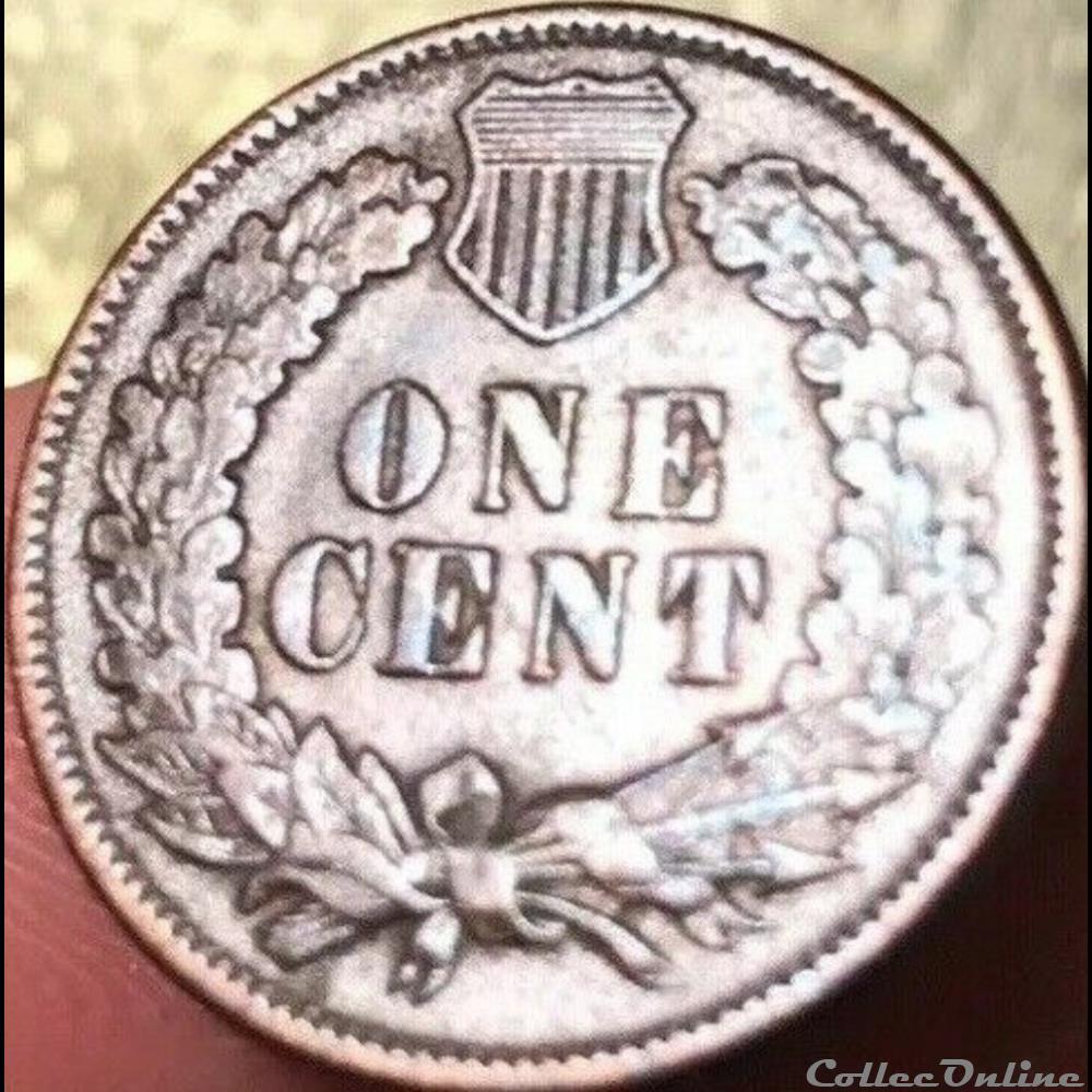 1890 One Cent monnaies monde etats unis 1890 one cent