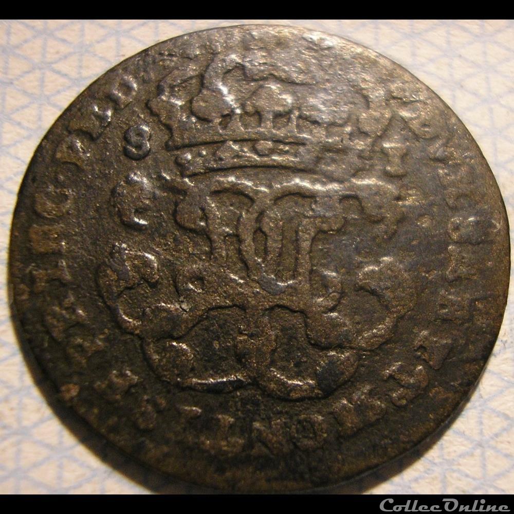 1749 Royaume de Sardaigne, Soldo - Charles-Emmanuel III de Savoie monnaie monde italie 1749 royaume de sardaigne soldo charles emmanuel iii de savoie