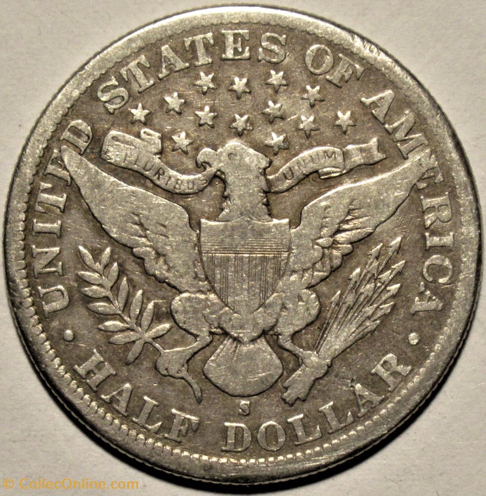 1898 San Francisco Half $ (ex.2) monnaies monde etats unis 1898 san francisco half ex 2