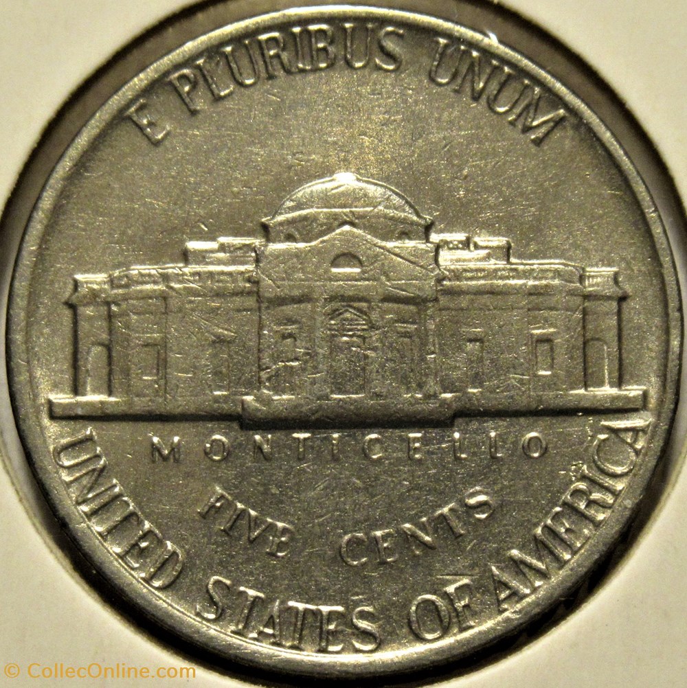 1981 Five Cents Jefferson, Denver 3 monnaies monde etats unis 1981 five cents jefferson denver