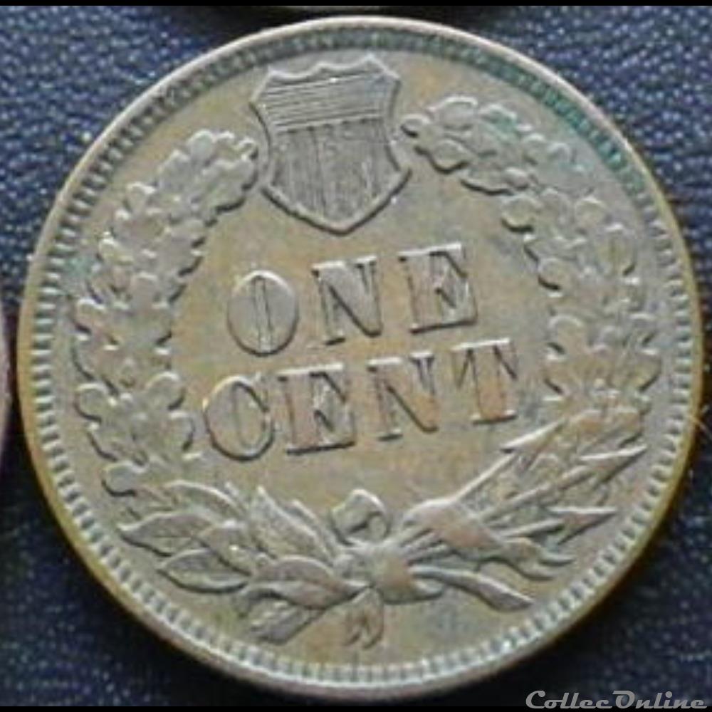 1901 One Cent (ex.2) monnaie monde etat uni 1901 one cent ex 2