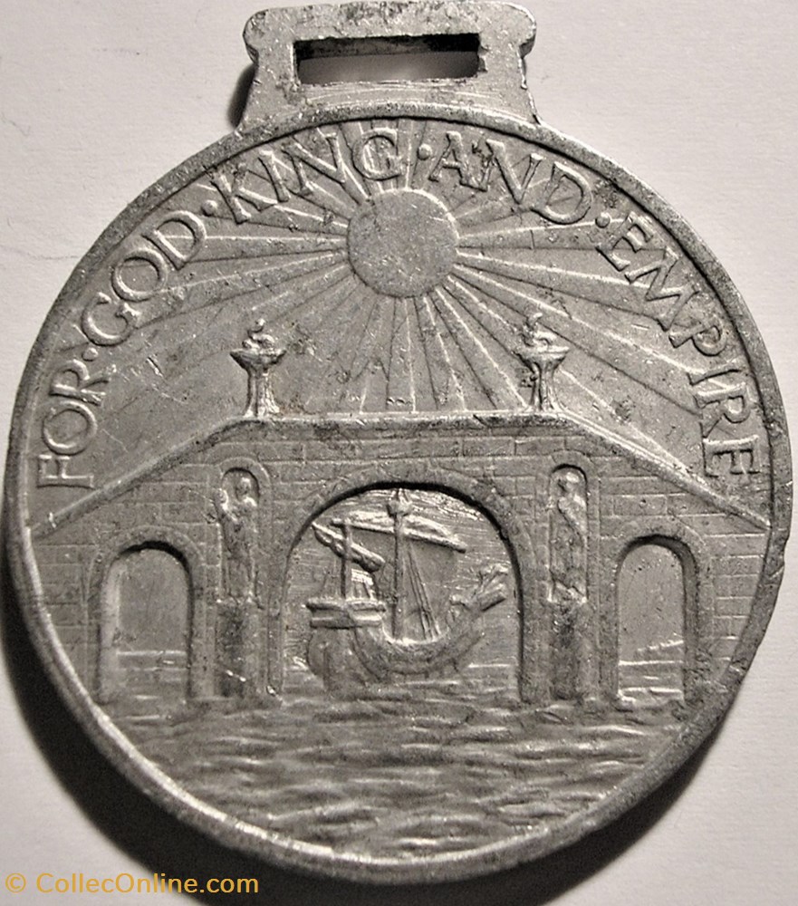 Prince Edward (VIII) - 1927 Empire Day Medal, UK 4 medaille royaume uni prince edward viii 1927 empire day medal uk