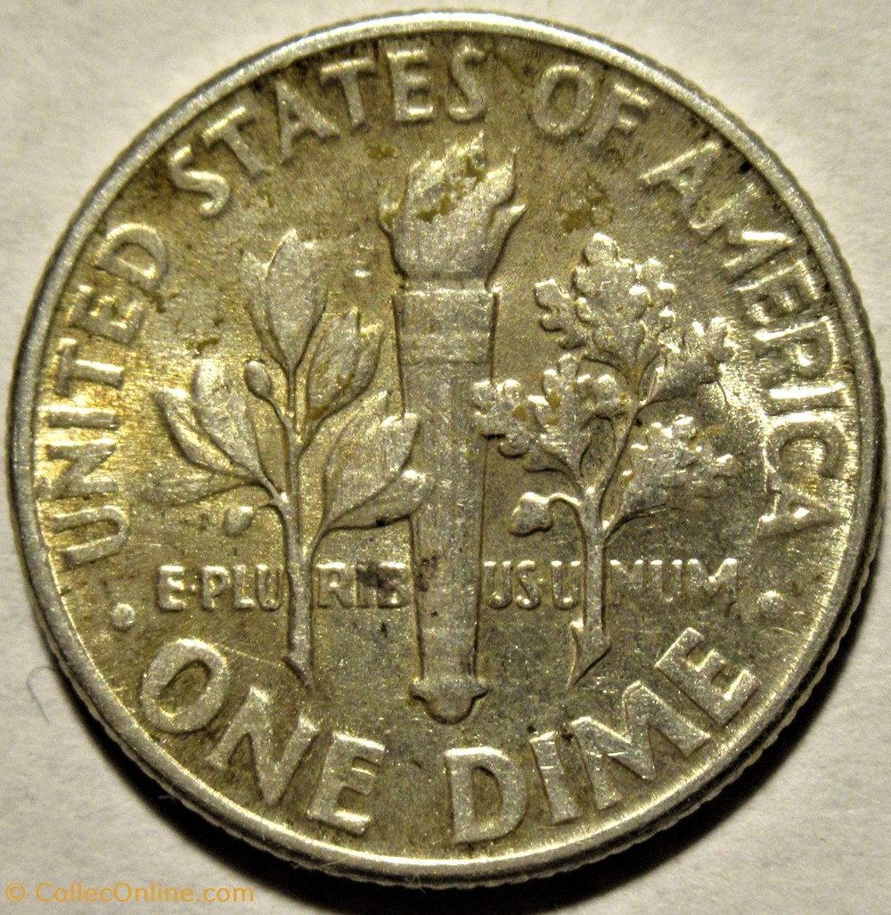 1951 Dime monnaies monde etats unis 1951 dime