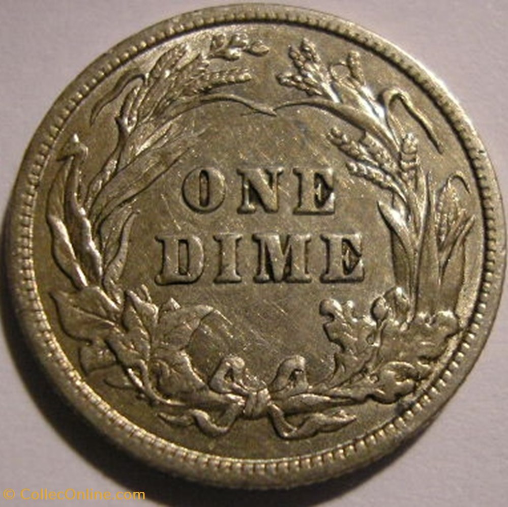 1904 Dime monnaies monde etats unis 1904 dime