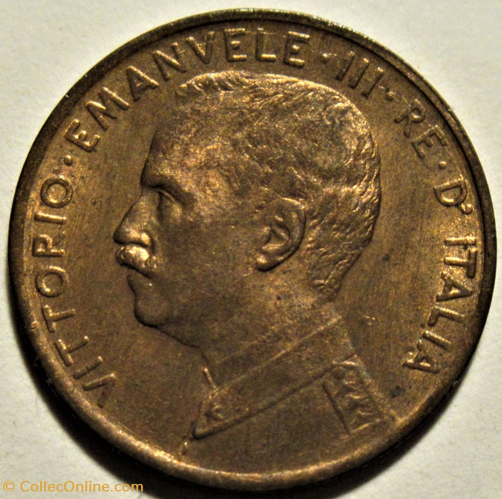 1917 Regno d'Italia, Centesimo, Roma - Vittorio Emanuele III 2 monnaies monde italie 1917 regno italia centesimo roma vittorio emanuele iii