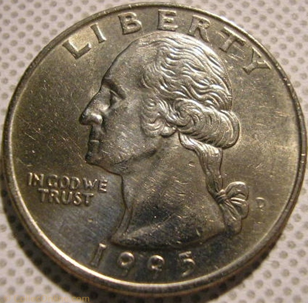 1995 Denver Quarter Dollar monnaie monde etat uni 1995 denver quarter dollar