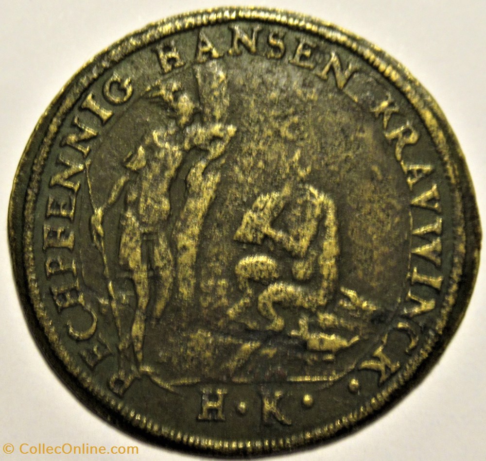 monnaies paranumismatique jetons poids rechenpfennig 1601 h krauwickel nurnberg le suicide de lucretia