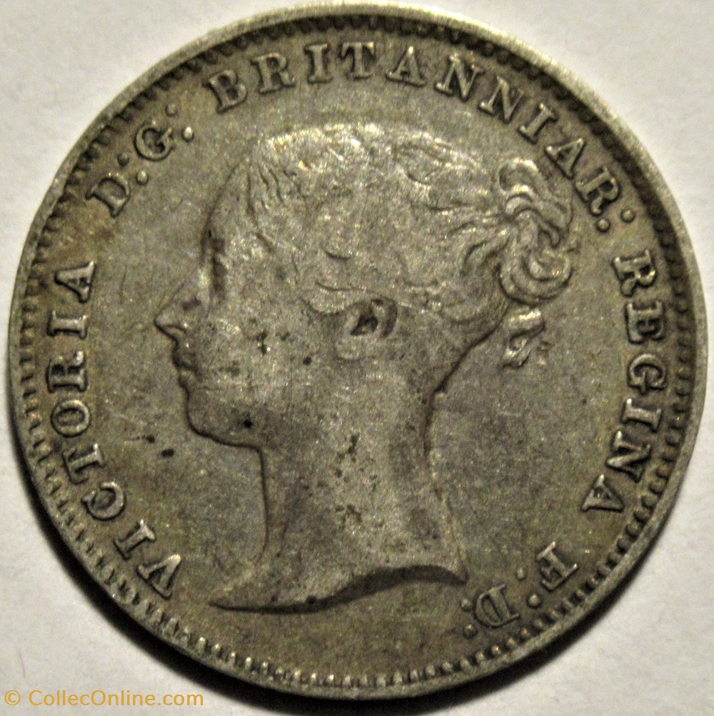 monnaies monde royaume uni victoria 3 pence 1867 kingdom of great britain
